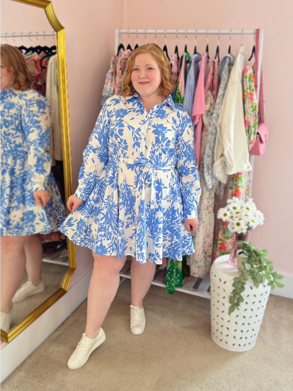 Target Floral Skater Dress